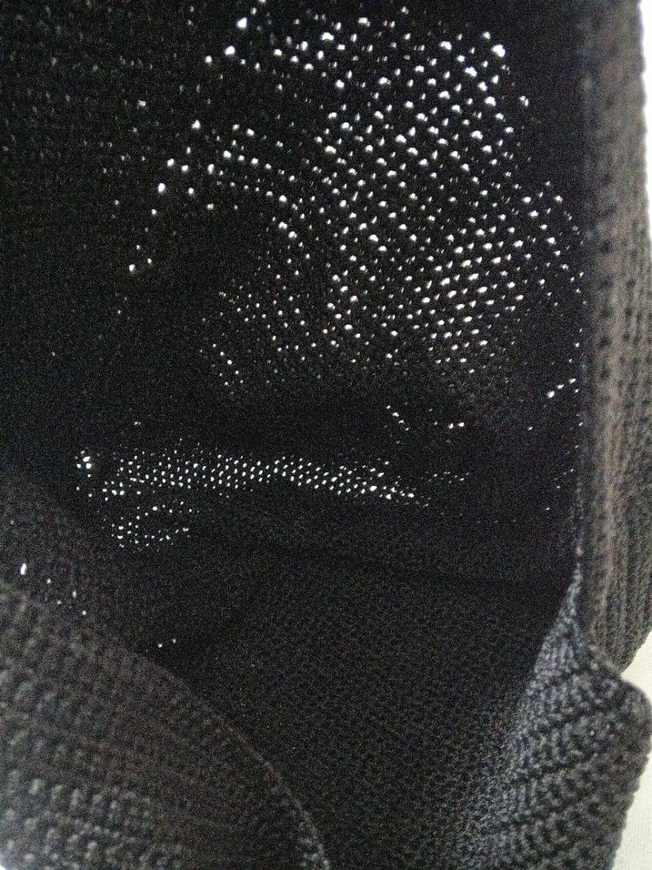 Siyah Örgü Kadın Çanta - Görsel 3