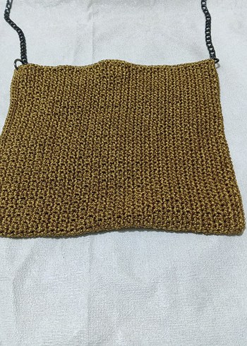 taba Örgü Kadın Çanta - Görsel 4