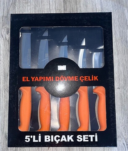  Beden Paslanmaz 6lı mutfak seti