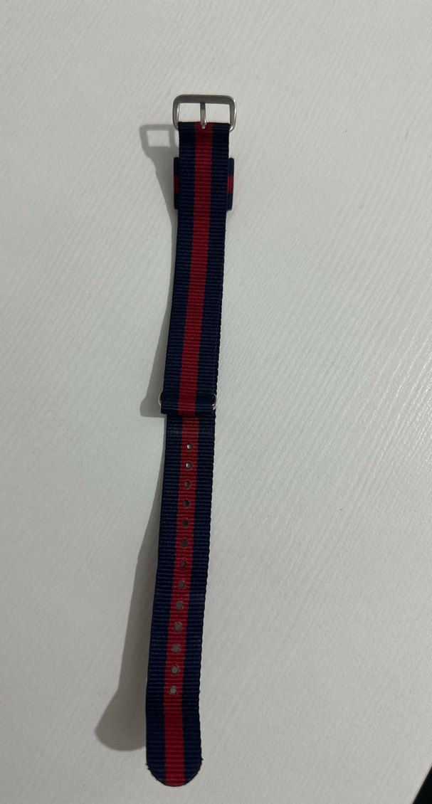 Erkek Çok Renkli Kumaş Saat Kayışı - Görsel 2