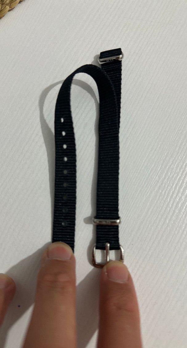 Siyah Minimalist Erkek Saat Kayışı - Görsel 2