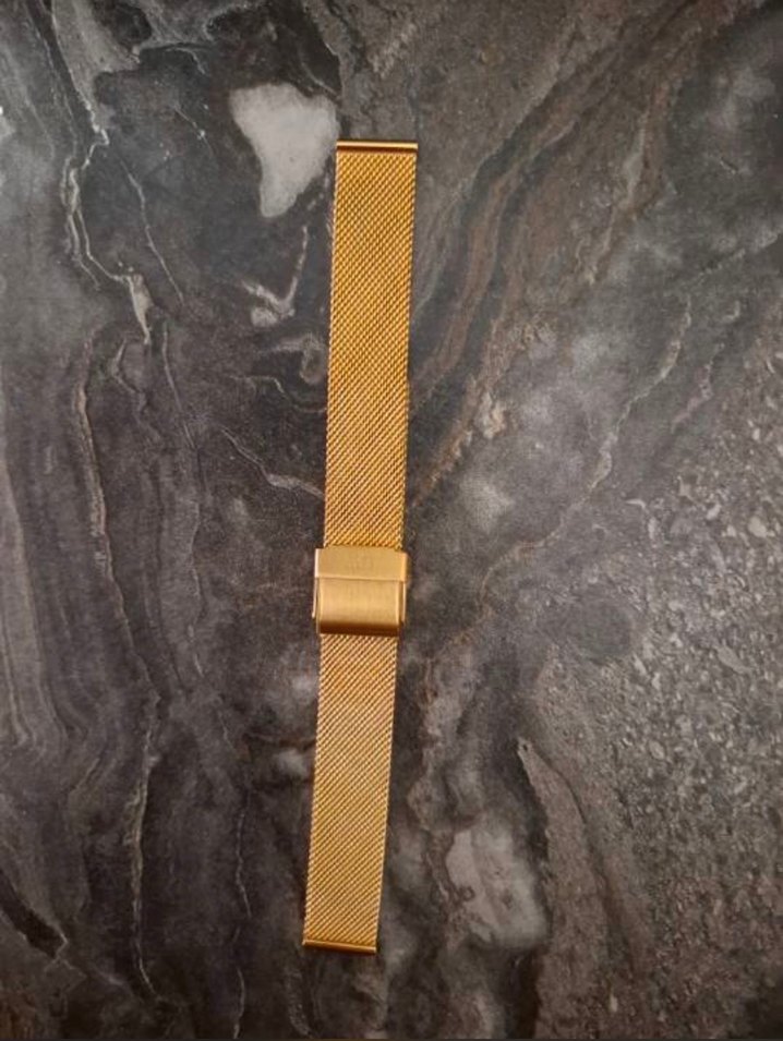 Bej Renkli Minimalist Erkek Saat Kordonu - Görsel 3