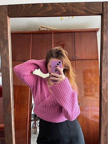 Trendyol & Milla Pembe kazak
