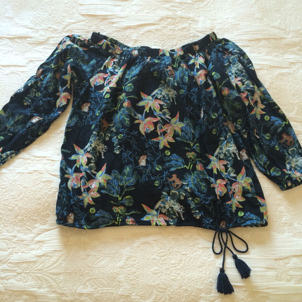H&M H&M omuzları açık üst