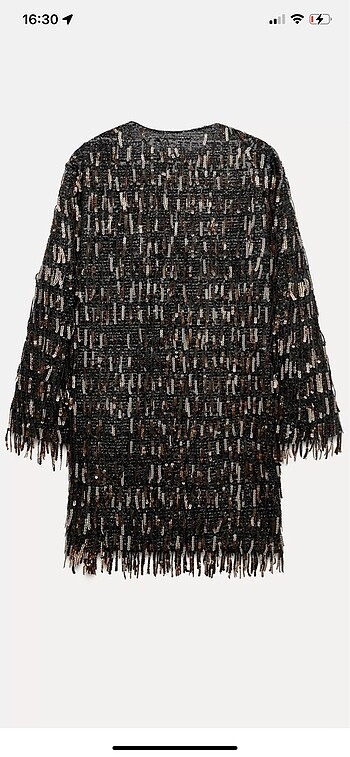 Zara Zara pul payet elbise