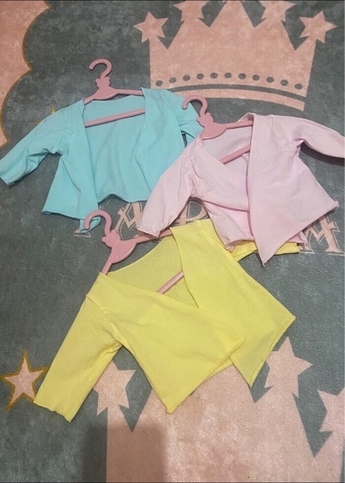 Bebek atlet 3lü uzun kol - Görsel 2