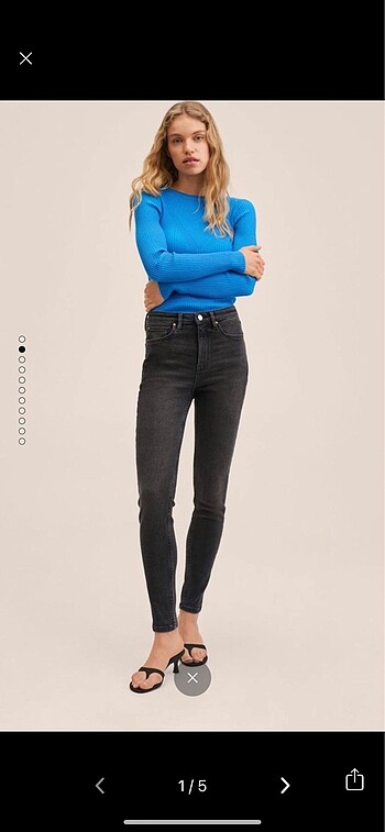 Mango skinny pantolon