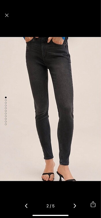 Mango Mango skinny pantolon