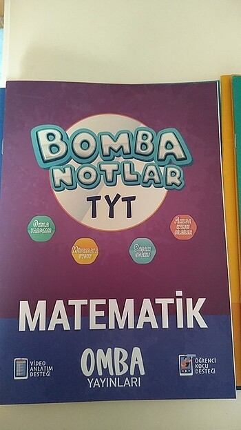 Beden Omba yayınları tyt bomba notlar seti
