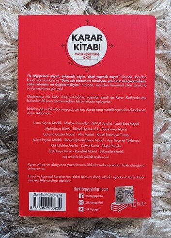  Beden Karar kitabı 