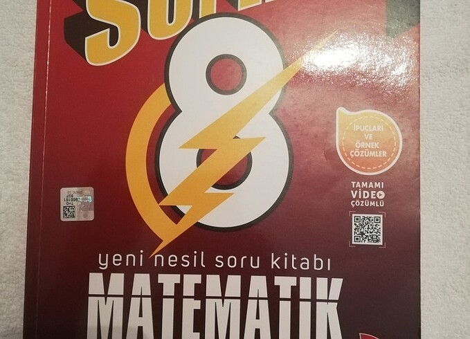 NİTELİK SÜPER 8.SINIF MATEMATİK SORU BANKASI 