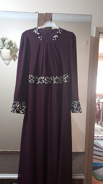 Bordo elbise