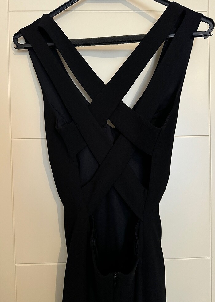 Siyah abiye elbise - Görsel 3