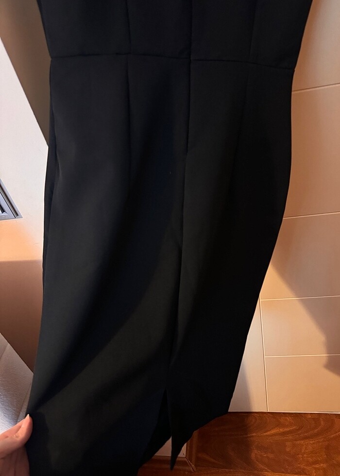 Siyah elbise - Görsel 3