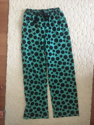 Victoria s Secret Puantiyeli yeşil pijama
