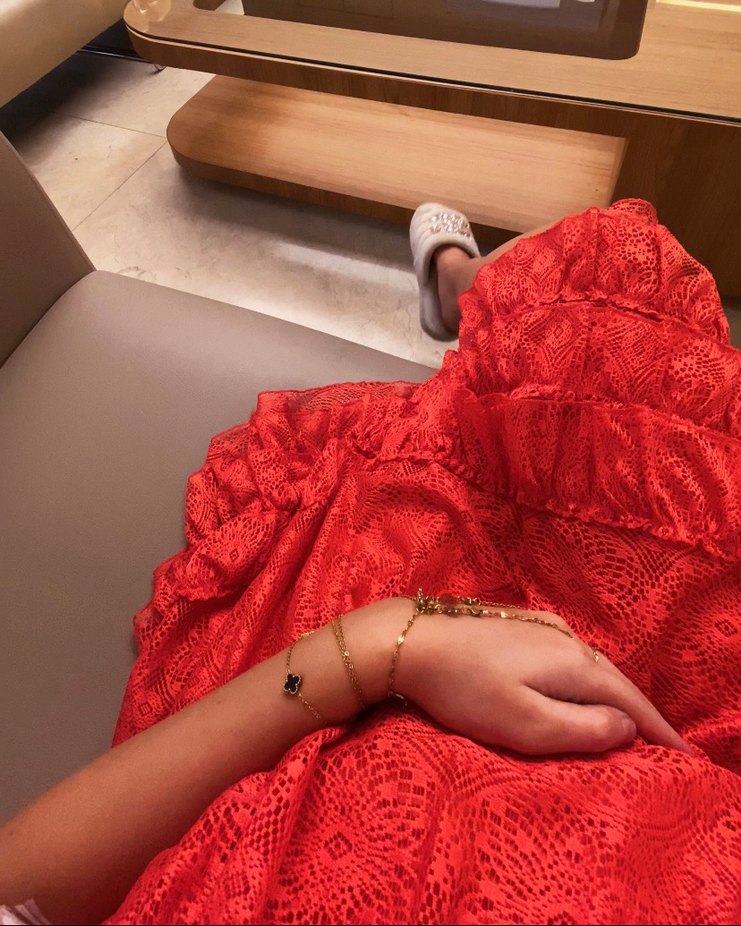 Kat kat Hamile elbise - Görsel 3