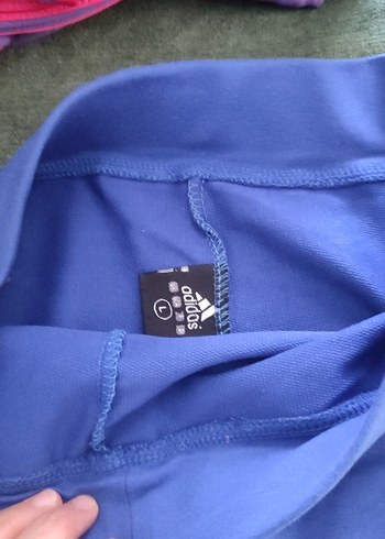 Adidas Kadın Mavi Mini Spor Şort - Adidas