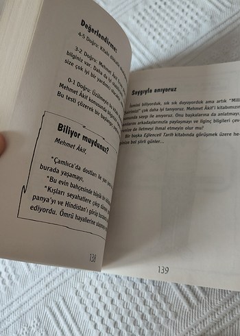 Beden Mehmet Akif Eğlenceli Tarih Çocuk Kitabı
