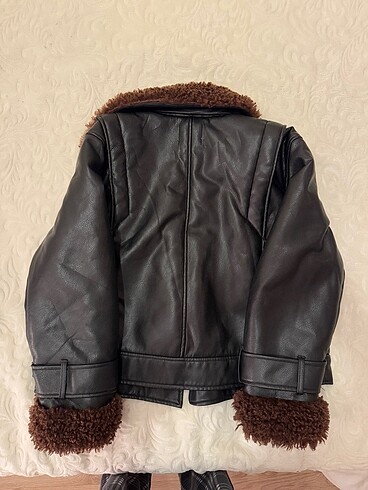 H&M H&M KÜRKLÜ DERİ CEKET