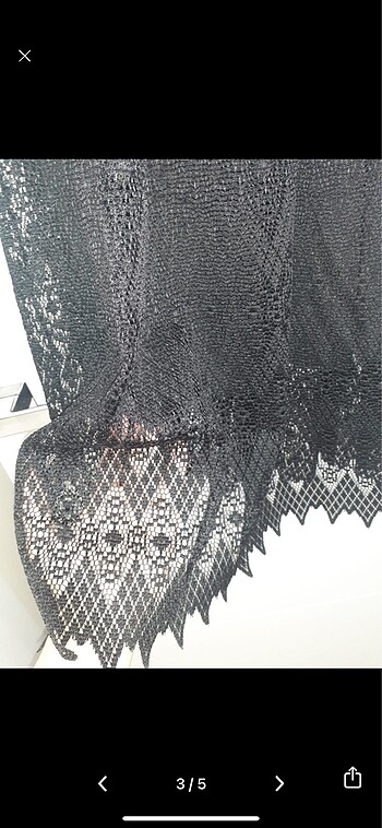 Sıyah dız altı elbıse - Görsel 4