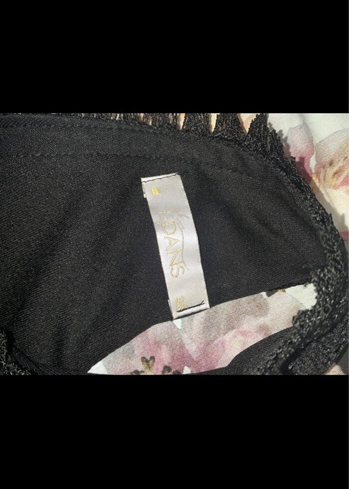 Sıyah dız altı elbıse - Görsel 3