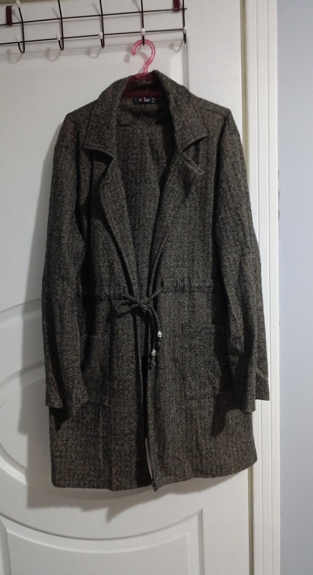 Kahverengi Yılan Desenli ikili takım - Görsel 2