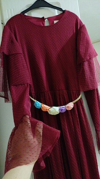 Tüllü elbise - Görsel 3