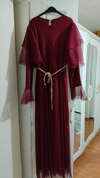 Tüllü elbise - Görsel 4