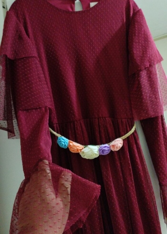 Tüllü elbise - Görsel 3