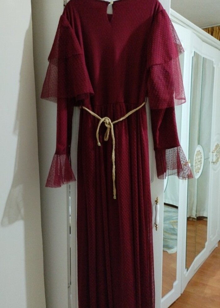 Tüllü elbise - Görsel 4