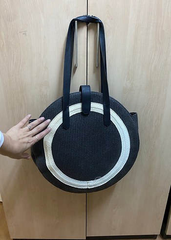 H&M Jüt Çanta - Görsel 2
