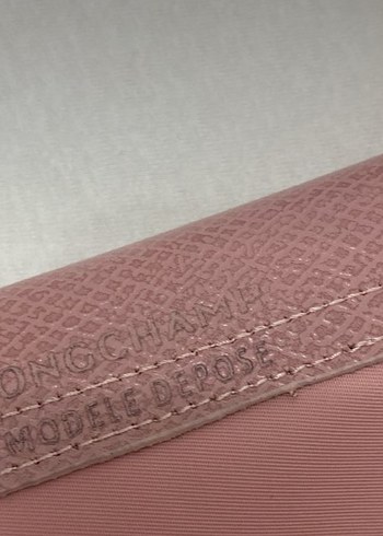 Fermuarlı Pembe Longchamp - Görsel 5