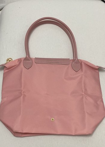 Fermuarlı Pembe Longchamp - Görsel 3