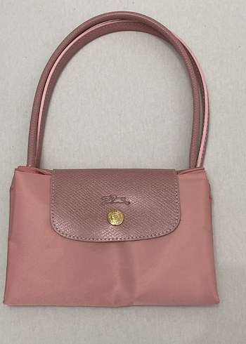 Fermuarlı Pembe Longchamp - Görsel 2