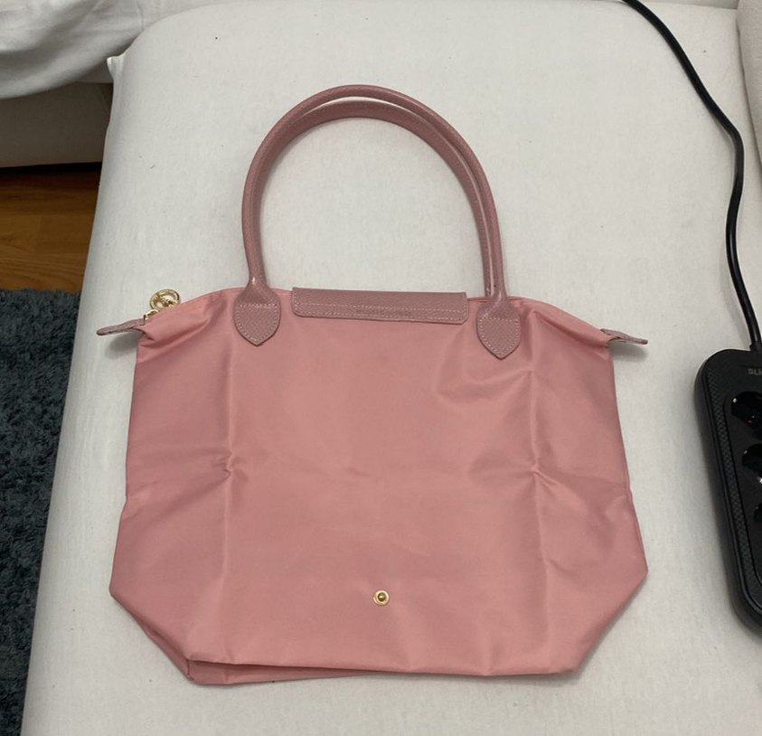 Fermuarlı Pembe Longchamp - Görsel 3