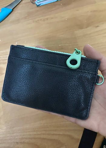 Pull&bear Deri Kadın Fermuarlı Cüzdan Siyah - Görsel 3