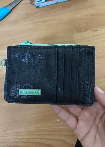 Pull&bear Deri Kadın Fermuarlı Cüzdan Siyah - Görsel 4