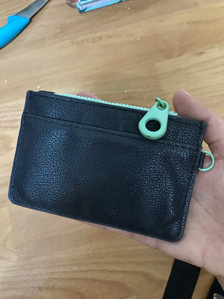 Pull&bear Deri Kadın Fermuarlı Cüzdan Siyah - Görsel 3