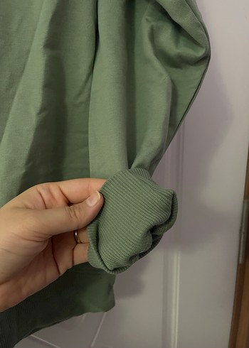 s Beden LCW Oversize Bisiklet Yaka Sweatshirt