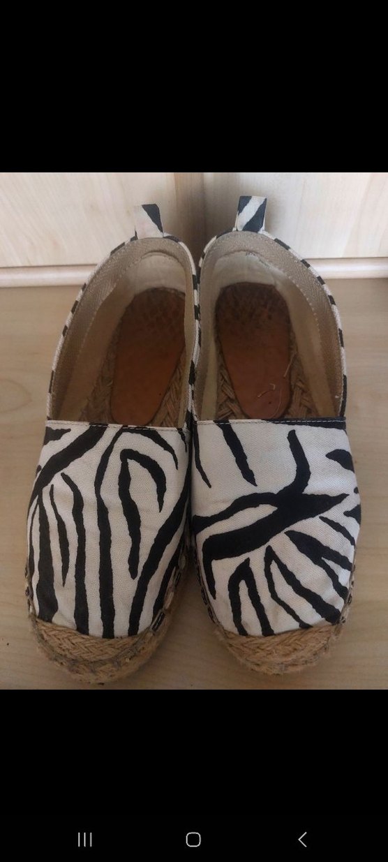 Fabrika Zebra Desenli Espadril - Görsel 2
