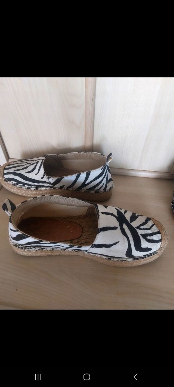 Fabrika Zebra Desenli Espadril - Görsel 3