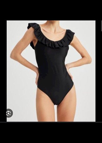 Fırfırlı Siyah defacto bluz - Görsel 5