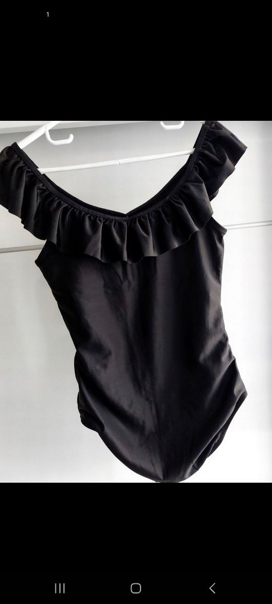 Fırfırlı Siyah defacto bluz - Görsel 3