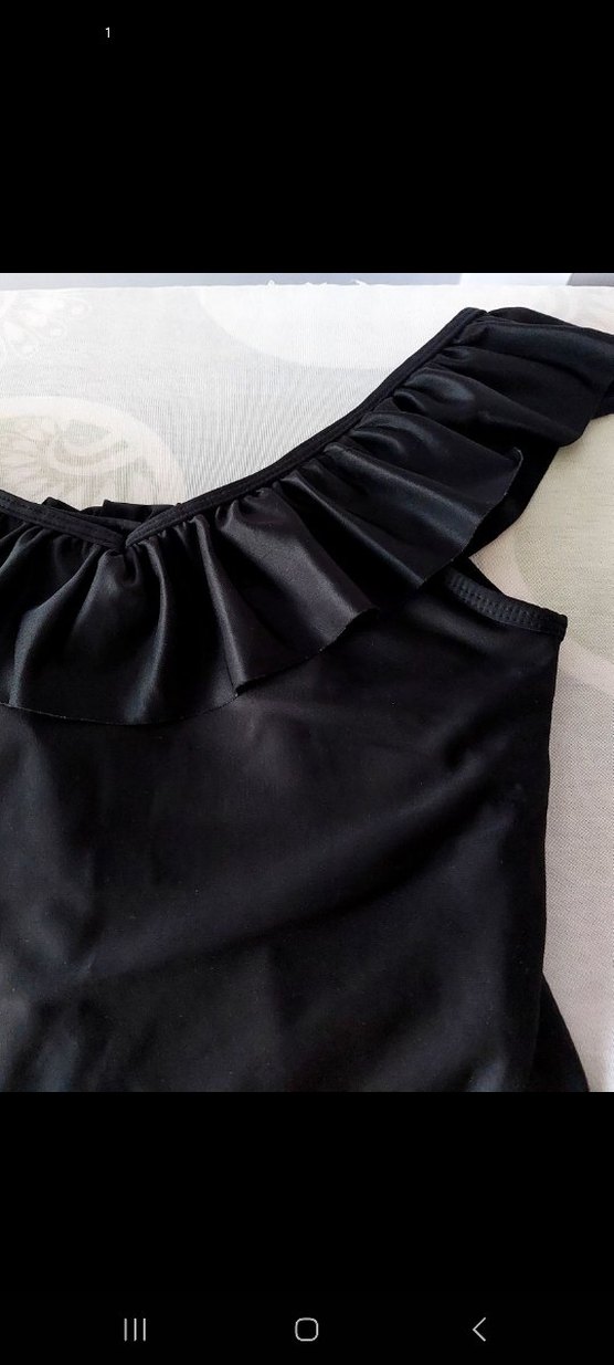 Fırfırlı Siyah defacto bluz - Görsel 4