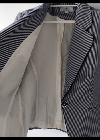 Journey çizgili  Kadın Ceket - Görsel 4