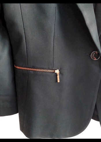 Kadın Yeşil  Blazer Ceket - Görsel 2