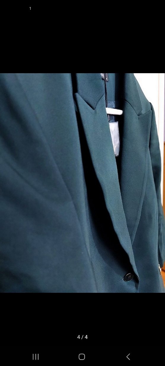 Kadın Yeşil  Blazer Ceket - Görsel 4