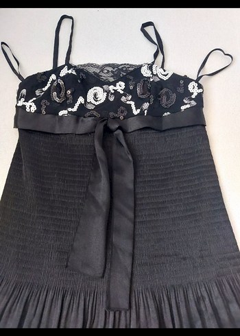 ince askılı Abiye Elbise - Görsel 7