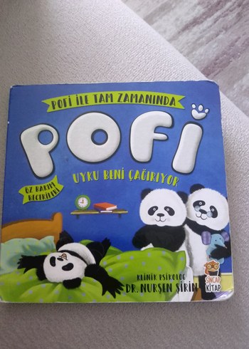 Pofi ile Tam Zamanında Uyku Beni Çağırıyor Çocuk Kitabı