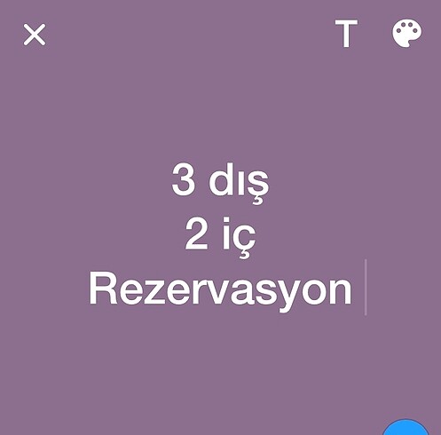 Rezervasyon